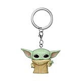 Funko Pop! Keychain: Star Wars: The Mandalorian - Grogu (The Child, Baby Yoda) - Minifigura de Vinilo Coleccionable Llavero Original - Relleno de Calcetines - Idea de Regalo- Mercancia Oficial