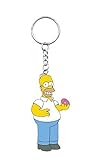 Fox The Simpsons Homer with Donut 3D PVC Key Ring by