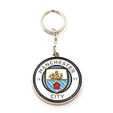 Manchester City - Llavero con escudo de metal