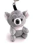 Onwomania - 'Marsupial Gris Koala Llavero: Amuleto de la Suerte de Felpa, Ejemplo, para el Mejor Amigo, el Mejor Amigo, mamá, para Hombres, Mujeres y niños