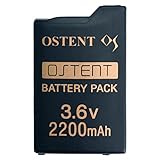 OSTENT 2200mAh 3.6V Paquete de batería Recargable de polímero de Iones de Litio de Iones de Litio Versión Mejorada de reemplazo para Sony PSP 1000 PSP-280 Consola de Videojuegos