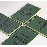 BZN aprendizaje del idioma extranjero bobina Libro Verde impermeable Notebook Protección de los ojos del papel de escribir